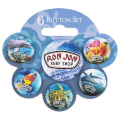 Ron Jon 6 Piece Button Set