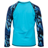 Ron Jon Kids Blue Long Sleeve Rash Guard