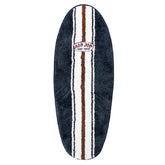 Ron Jon Navy And Ivory Surfboard Shaped Rug