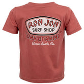 Ron Jon Toddler Cocoa Beach FL Distressed Trusty Badge Tee
