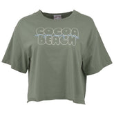 Ron Jon Women's Cocoa Beach FL Theatre District Cropped Tee