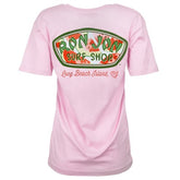 Ron Jon Women's Long Beach Island NJ Watermelon Badge Tee