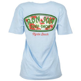 Ron Jon Women's Myrtle Beach SC Watermelon Badge Tee