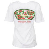 Ron Jon Women's Clearwater Beach FL Watermelon Badge Tee