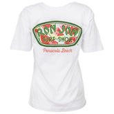 Ron Jon Women's Pensacola Beach FL Watermelon Badge Tee