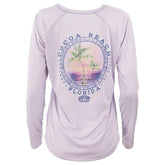 Ron Jon Women's Cocoa Beach FL Settle In UPF 50 Long Sleeve Shirt