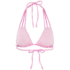 Ron Jon Women's Thryallis Pink 3-Strap Tri Bikini Top
