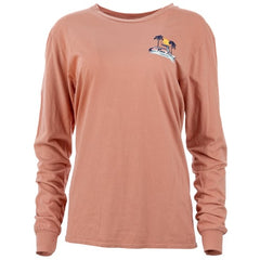 Ron Jon Women's Boating Life Badge Long Sleeve Tee