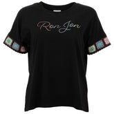 Ron Jon Women's Colorful Crochet Tee