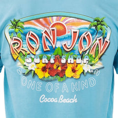 Ron Jon Cocoa Beach FL Hippie Waves V2 Graphic Tee