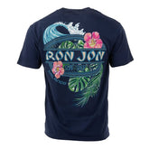 Ron Jon Orlando FL Distressed Floral Surf Tee