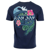 Ron Jon Fort Myers FL Distressed Floral Surf Tee