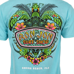 Ron Jon Cocoa Beach FL Neon Turtle Tee