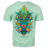 Ron Jon Cocoa Beach FL Surfboard Bloom Tee
