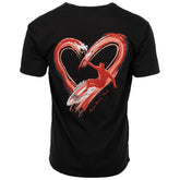 Ron Jon Cocoa Beach FL Heart Surfer Tee