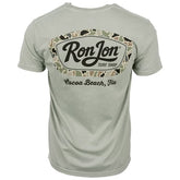 Ron Jon Cocoa Beach FL Camo Outline Tee