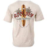 Ron Jon Pensacola Beach FL Distressed New Longboard Tee