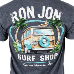 Ron Jon Cocoa Beach FL Distressed Back To Woody Tee