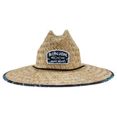 Ron Jon Panko Charcoal Straw Lifeguard Hat