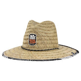 Ron Jon UPF 50 Lifeguard Noir Foliage Straw Hat