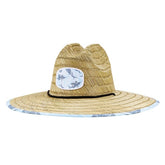 Ron Jon Offshore - Ice Blue Straw Lifeguard Hat
