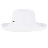 Ron Jon Women's Ivory Linen Upturn Hat