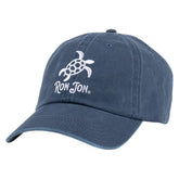 Ron Jon Women's Long Beach Island NJ Turtle Denim Navy Cap