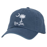 Ron Jon Women's Myrtle Beach SC Palmetto Denim Navy Cap