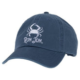 Ron Jon Women's Ocean City MD Crab Denim Navy Cap