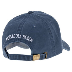 Ron Jon Women's Pensacola Beach FL Turtle Denim Navy Cap