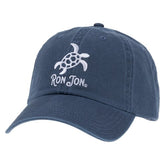 Ron Jon Women's Pensacola Beach FL Turtle Denim Navy Cap