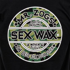 Sex Wax Black Camo Tee