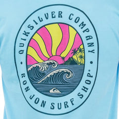 Ron Jon x Quiksilver Groove Light Blue Tee
