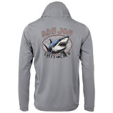 Salty Crew Ron Jon The Great Sun Shark Hooded Sun Shirt