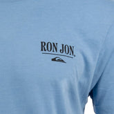 Quiksilver Ron Jon Surf Check Light Blue Heather Tee
