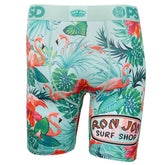 PSD Ron Jon Bleached Aqua Tropic Calm Fitted Boxers