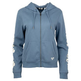 Roxy Ron Jon Hibiscus Sleeve Zip Hoodie