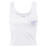 Salty Crew Ron Jon Savor of the Sea Crop Tank Top