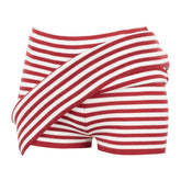 Sofie the Label Women's Red Striped Mini Skort