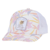 Salty Crew Ron Jon Women's Bloomed Trucker Hat