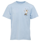 Little Box Guy Ron Jon Kids Ice Blue Gullies Tee