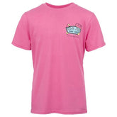 Little Box Guy Ron Jon Kids Pink Back to the 90's Tee