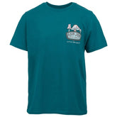 Little Box Guy Ron Jon Kids Teal Lost Garden Tee