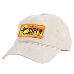 "Surfing Capital®" Natural Canvas Hat