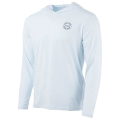 Ron Jon Light Blue Hooded Long Sleeve Sun Shirt