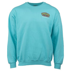Ron Jon Cocoa Beach FL Neon Sea Turtle Crew Neck Sweatshirt