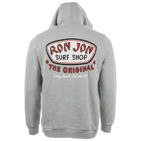 Ron Jon Long Beach Island NJ Distressed Trusty Badge Pullover Hoodie