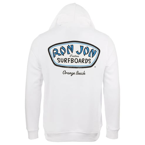 Ron Jon Orange Beach AL Distressed Custom Surfboards Hoodie