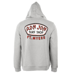 Ron Jon Fort Myers FL Distressed Trusty Badge Pullover Hoodie