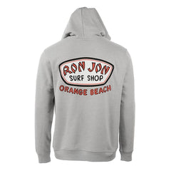 Ron Jon Orange Beach AL Distressed Trusty Badge Pullover Hoodie